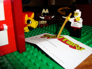 Illustration for article titled Coolest Gaming Biz Card Ever